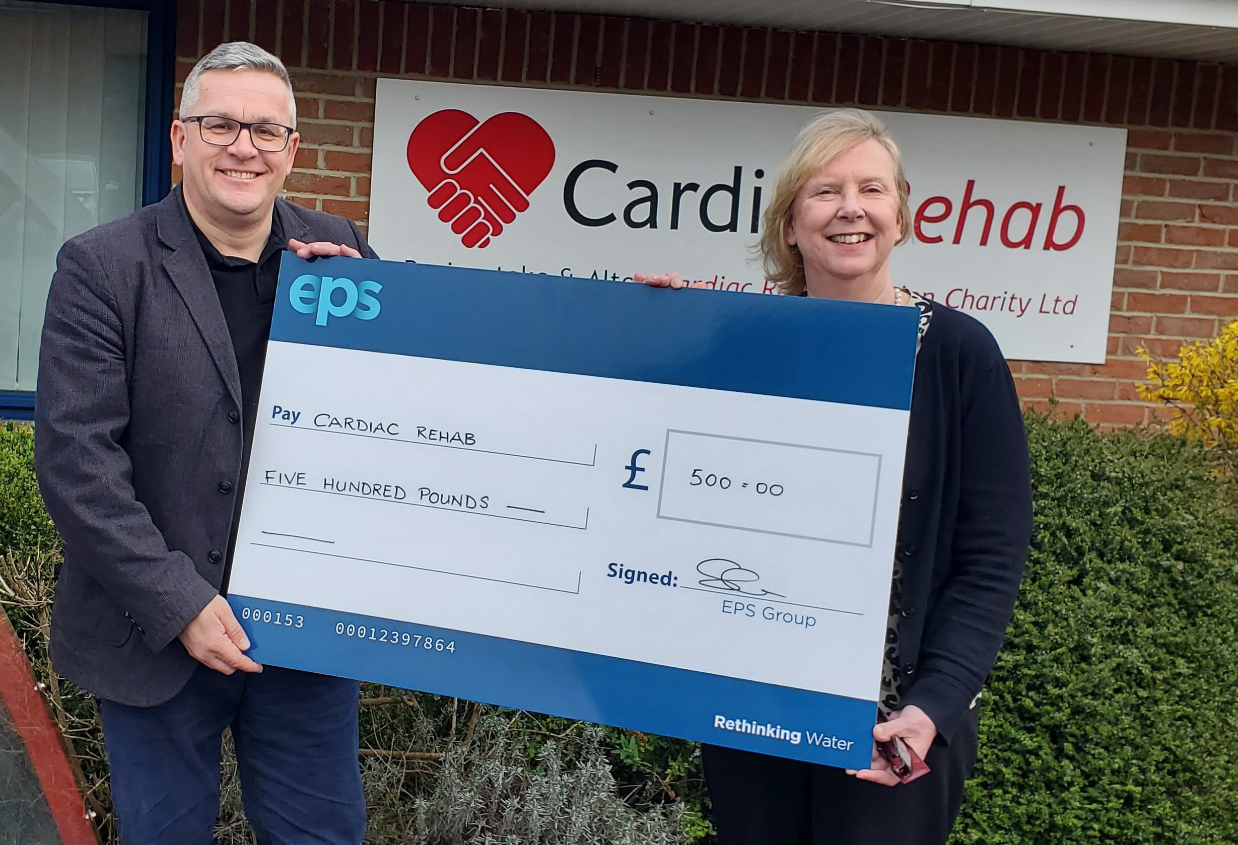 Altonbased business donates vital funds to Cardiac Rehab